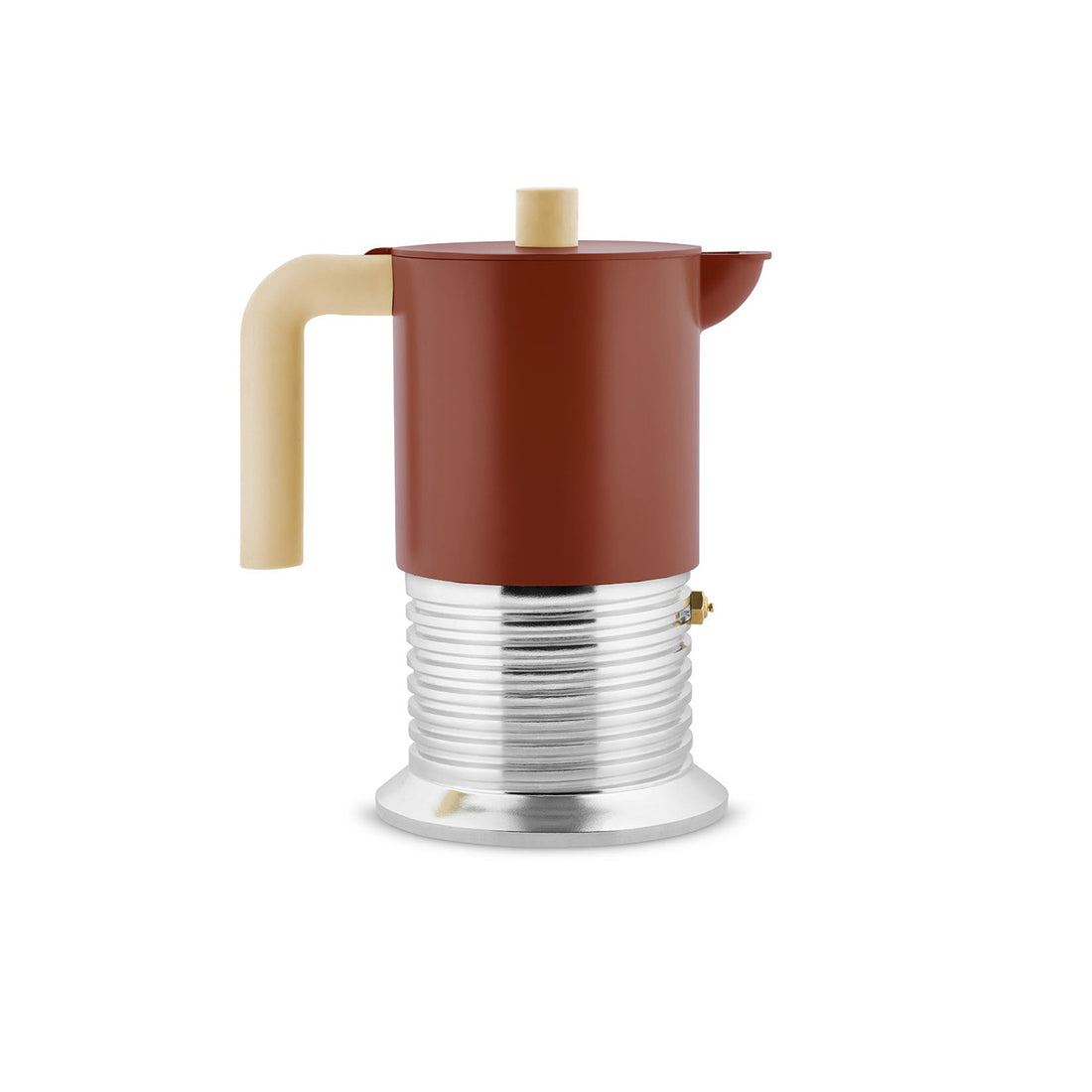 Alessi Cafetière Vis Marron 3 Tasses