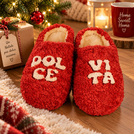 WD LifeStyle Pantoufles Dolce Vita Taille L/XL – Idée Cadeau de Noël