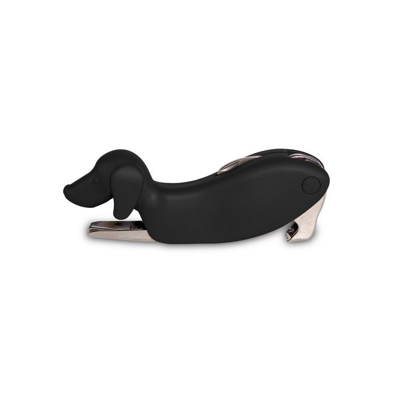 WD LifeStyle Apribottiglie Bassotto Nero – Accessorio Cucina Originale Idea Regalo