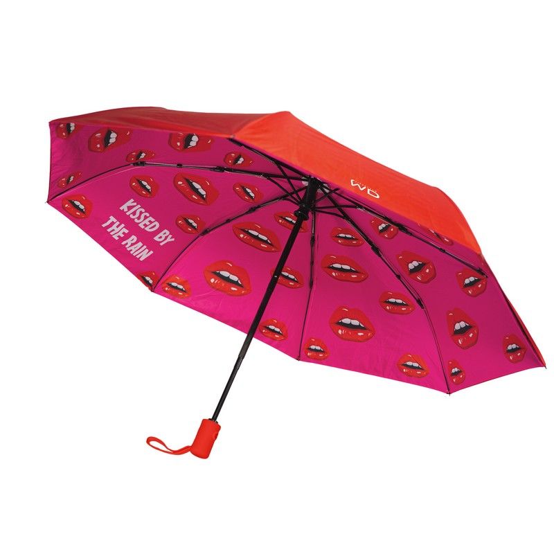 WD LifeStyle Ombrello Automatico Kissed by the Rain – Ombrello Fantasia