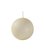 Bougies sphère Cereria Di Giorgio Ø 10 cm (4pcs) - Ivoire