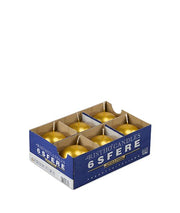 Bougies sphère Cereria Di Giorgio Ø 6 cm (6pcs) - Or