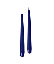 Bougies coniques Cereria Di Giorgio Ø 2,2 cm H. 25 cm (10 pièces) - Bleu marine