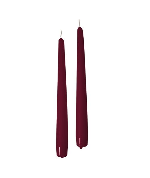 immagine-1-cereria-di-giorgio-cereria-di-giorgio-candele-coniche-22-cm-h-25-cm-10-pz-bordeaux-ean-8006545064622