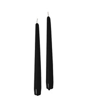 Bougies Coniques Cereria Di Giorgio Ø 2,2 cm H. 25 cm (10 pcs) - Noir