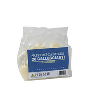 Bougies flottantes Cereria Di Giorgio Ø 4,5 cm H. 2,7 cm (20 pièces) - Ivoire