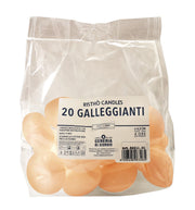 Bougies flottantes Cereria Di Giorgio Ø 4,5 cm H. 2,7 cm (20 pièces) - Poudre