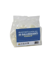 Bougies flottantes Cereria Di Giorgio Ø 4,5 cm H. 2,7 cm (20 pièces) - Crème