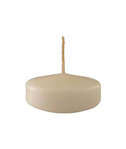Bougies flottantes Cereria Di Giorgio Ø 7 cm H. 1,5 cm (12 pièces) - Ivoire