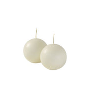 Bougies Sphère Cereria Di Giorgio Ø 6 cm (6 pcs) - Crème