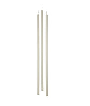 Bougies Cereria Di Giorgio Tige Ø 0,9 cm H. 37 cm (12 pcs) - Crème