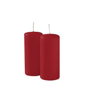 Bougies Cereria Di Giorgio Ø 5 cm H. 12 cm (9 pcs) - Rouge