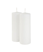 Bougies Cereria Di Giorgio Ø 7 cm H. 20 cm (2 pcs) - Blanc