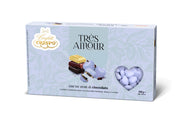 Crispo Confettis en forme de cœur Lilas 1 kg