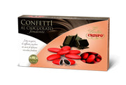 Crispo Dragées Rouge 1 kg Chocolat Noir