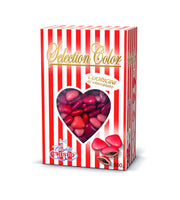 Nuance rouge Crispo Dragées. 500 gr de petits cœurs