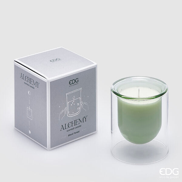 Bougie Alchimie EDG Enzo De Gasperi H 10 cm P 8,5 cm Forêt-Noire