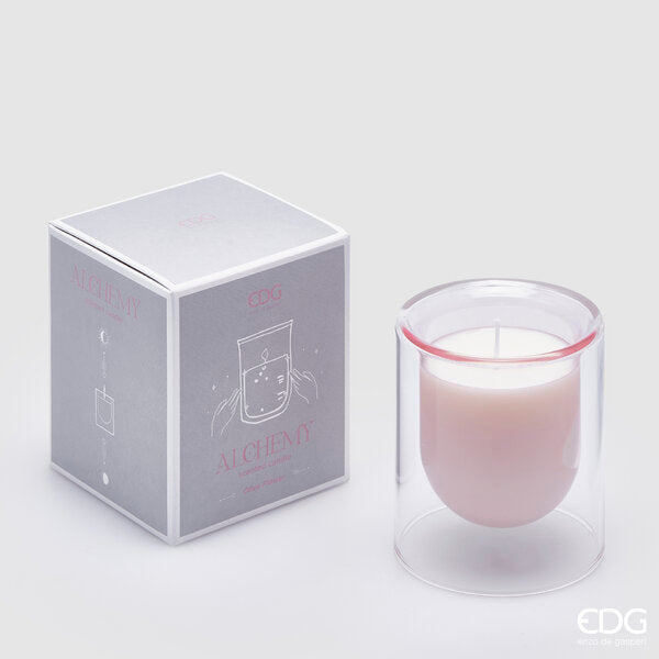 Bougie Alchimie EDG Enzo De Gasperi H 10 cm P 8,5 cm Fleur d'olivier