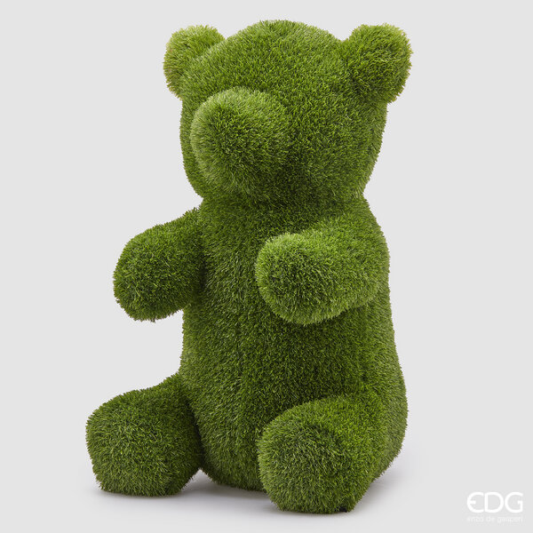 Décoration en herbe d'ours EDG Enzo De Gasperi H 80 cm L 48 cm L 58 cm Vert Vert