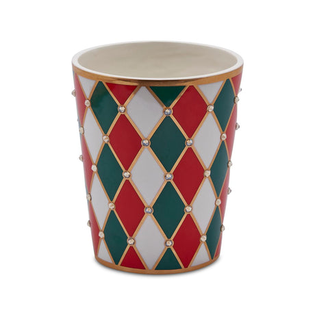 immagine-1-edg-enzo-de-gasperi-vaso-rombi-svasato-h17-d14-c3-green-red