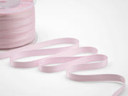 Ruban satin double Furlanis 10 mm rose bébé 100 m