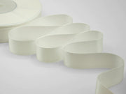 Ruban Satin Double Furlanis 25 mm Blanc Naturel 50 m