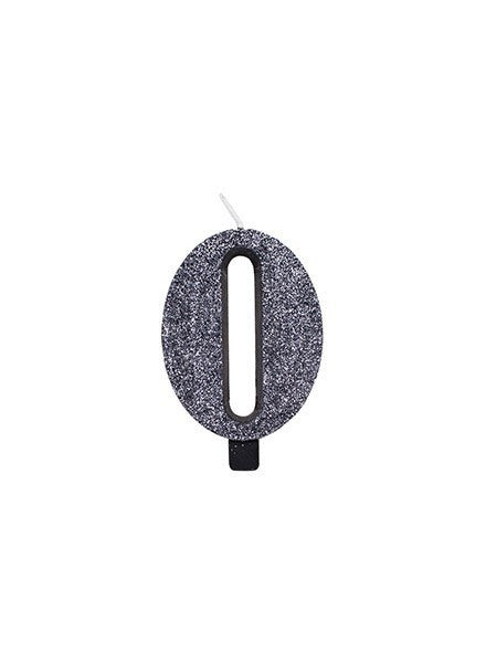 immagine-1-givi-italia-candelina-glitter-nero-numero-zero-9-5-cm