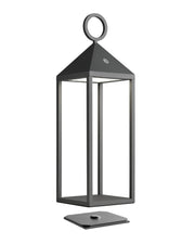 Lanterne d'extérieur rechargeable Sompex Cargo 2.0 Anthracite 47 x 14