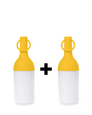 Lot de 2 lampes d'extérieur rechargeables Sompex ELO pour bébé, jaune