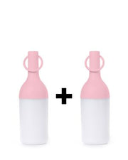 Lot de 2 lampes d'extérieur rechargeables Sompex ELO pour bébé, rose