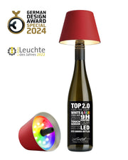 Lampe de bouteille à piles Sompex Top 2.0 RGBW rouge