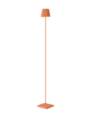 Lampadaire d'extérieur rechargeable Sompex Troll 2.0 orange