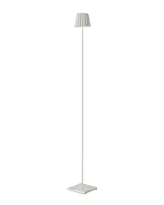 Lampadaire d'extérieur rechargeable Sompex Troll 2.0 blanc