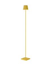 Lampadaire d'extérieur rechargeable Sompex Troll 2.0 jaune