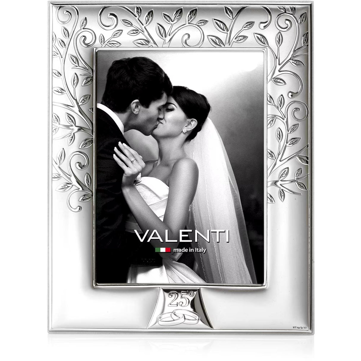 immagine-1-valenti-cornice-portafoto-in-argento-albero-della-vita-a-tema-25-anniversario-13x18-cm