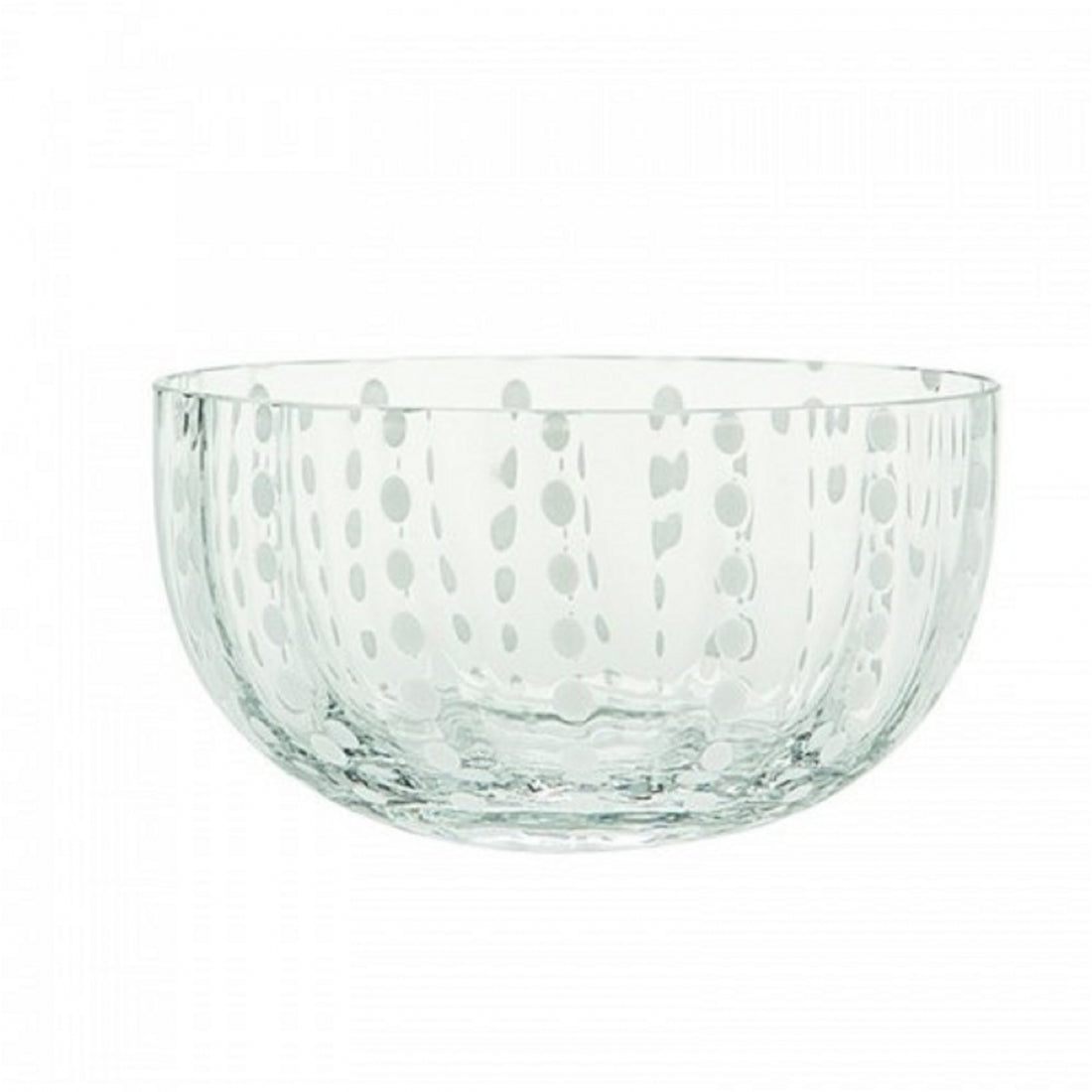 Saladier en verre transparent Zafferano D 22 cm