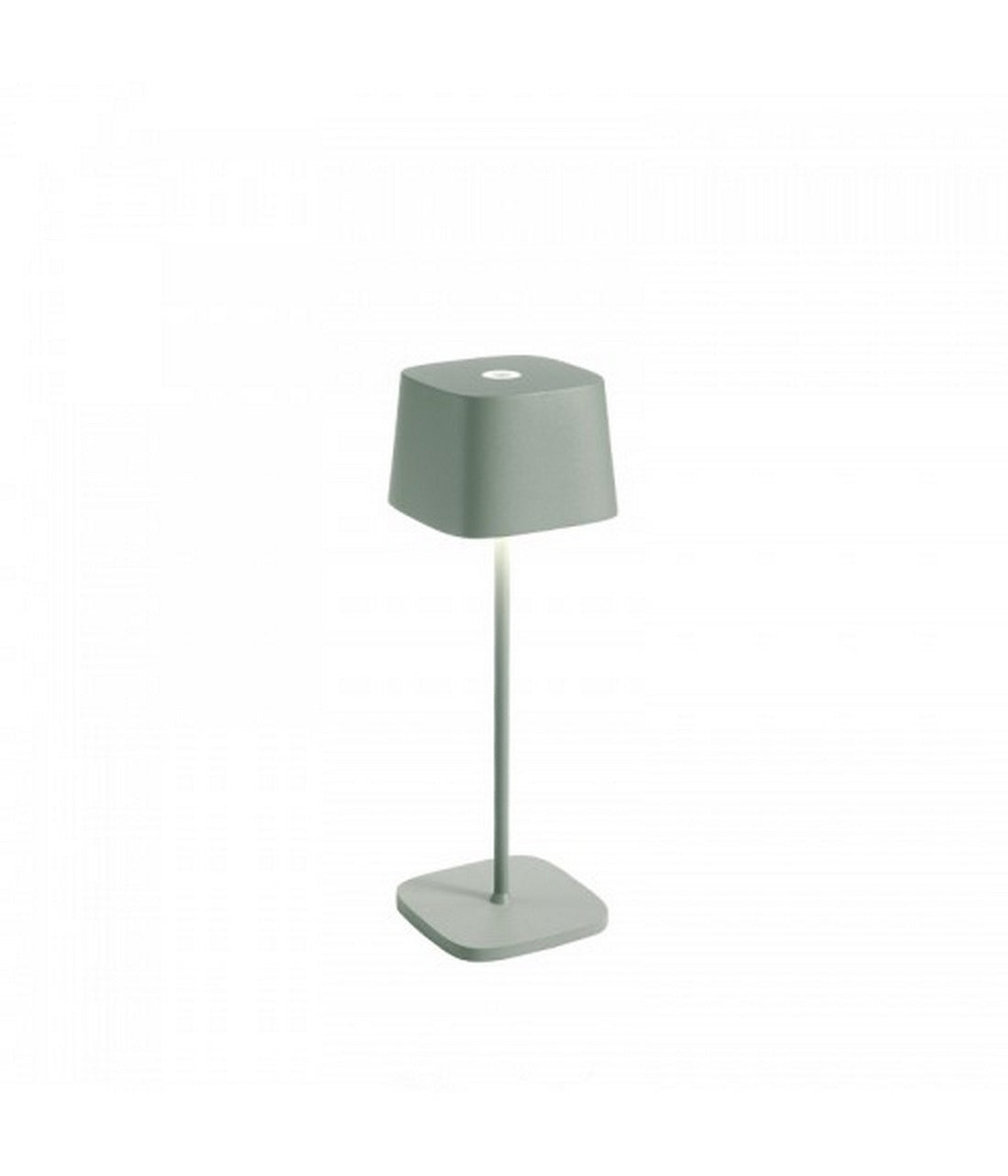 Lampe de table LED Zafferano Ofelia Pro Sage H29 cm