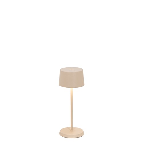 Lampe Zafferano Olivia Micro Pro D 75 mm H 200 mm Sable