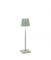 Lampe de table LED Poldina Pro Micro Sage H27,5 cm