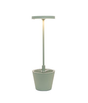 Lampe de table LED Reverso Sage - Poldina Zafferano H35cm