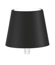 Lampe à bouchon Poldina Zafferano H 111 mm P 111 mm Noir