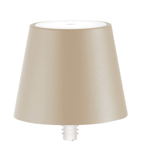 Lampe bouchon Poldina Zafferano H 111 mm P 111 mm Sable