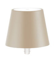 Lampe bouchon Poldina Zafferano H 111 mm P 111 mm Sable