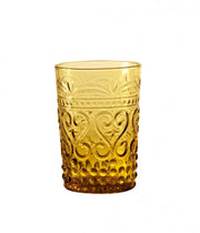 Verre à whisky provençal ambré 27 cl 73 x 105 mm 6 pièces