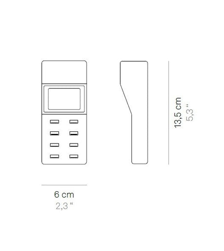 Caricatore Multipresa Usb 8 A 40 W 50 / 60 Hz