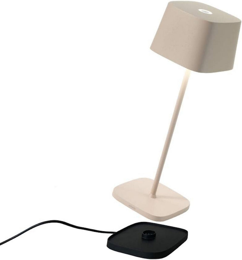 Lampe de table LED Zafferano Ofelia Pro Sand H29cm
